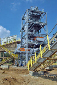 8’X 8’ CFS Density Separator, Lignite Removal